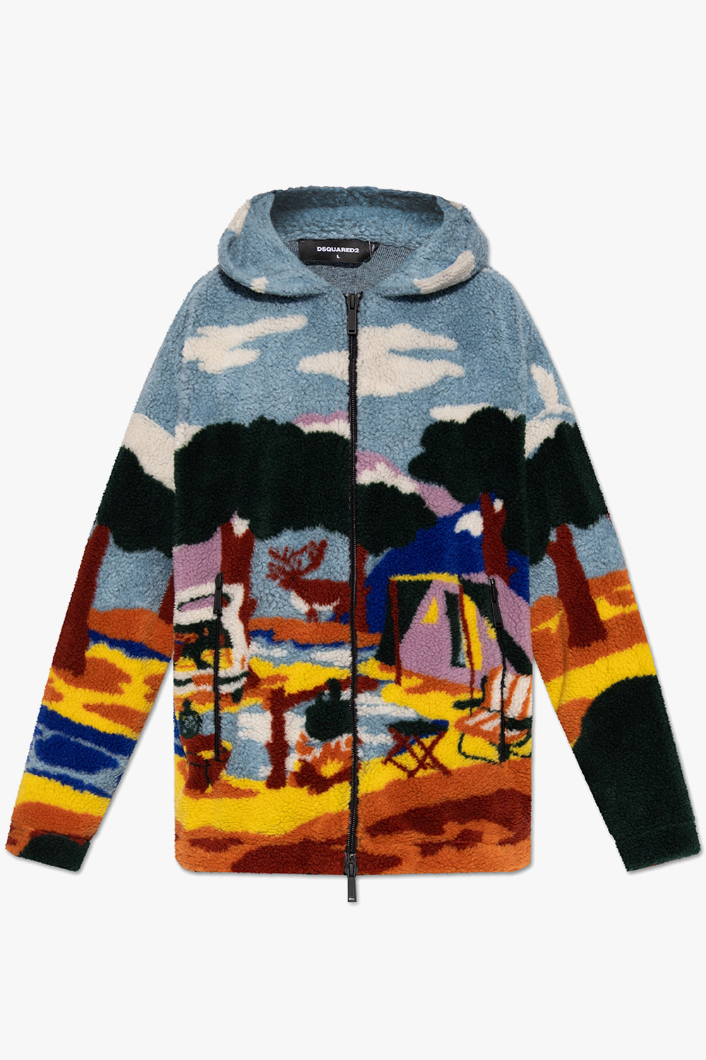 moncler emas hooded down filled jacket